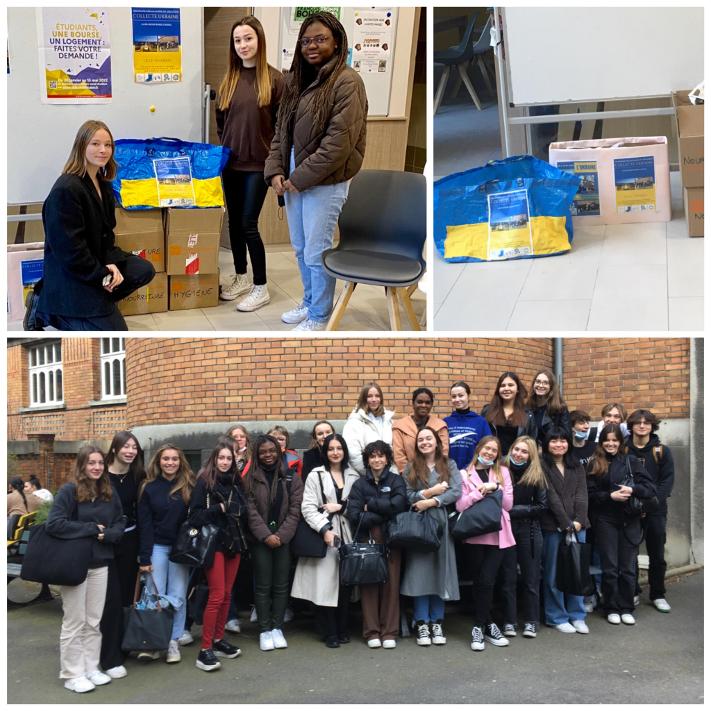 Collecte pour l'Ukraine Notre Dame d'Annay