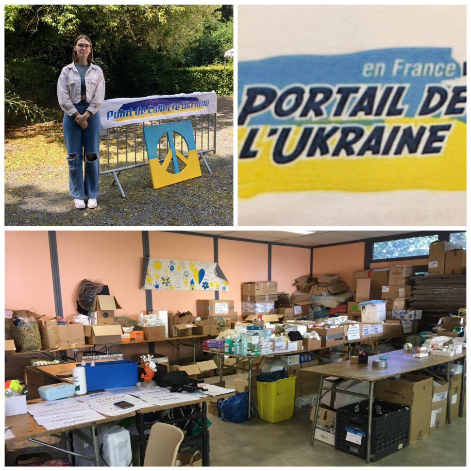 Collecte pour l'Ukraine Notre Dame d'Annay